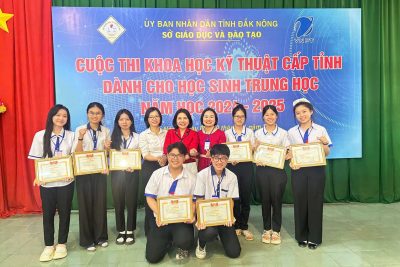 Trường THPT Chu Văn An: đạt 02 giải Nhì, 01 giải Ba, 01 Triển vọng tại cuộc thi Khoa học kỹ thuật dành cho học sinh Trung học cơ sở và Trung học phổ thông năm học 2024-2025