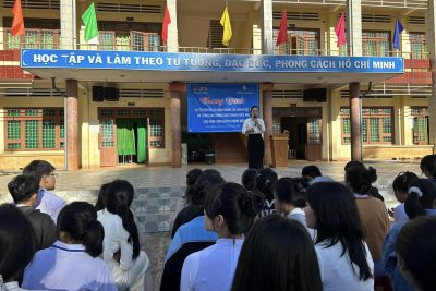 Tuyên truyền an ninh mạng, an ninh trật tự, an toàn giao thông và sức khỏe sinh sản vị thành niên