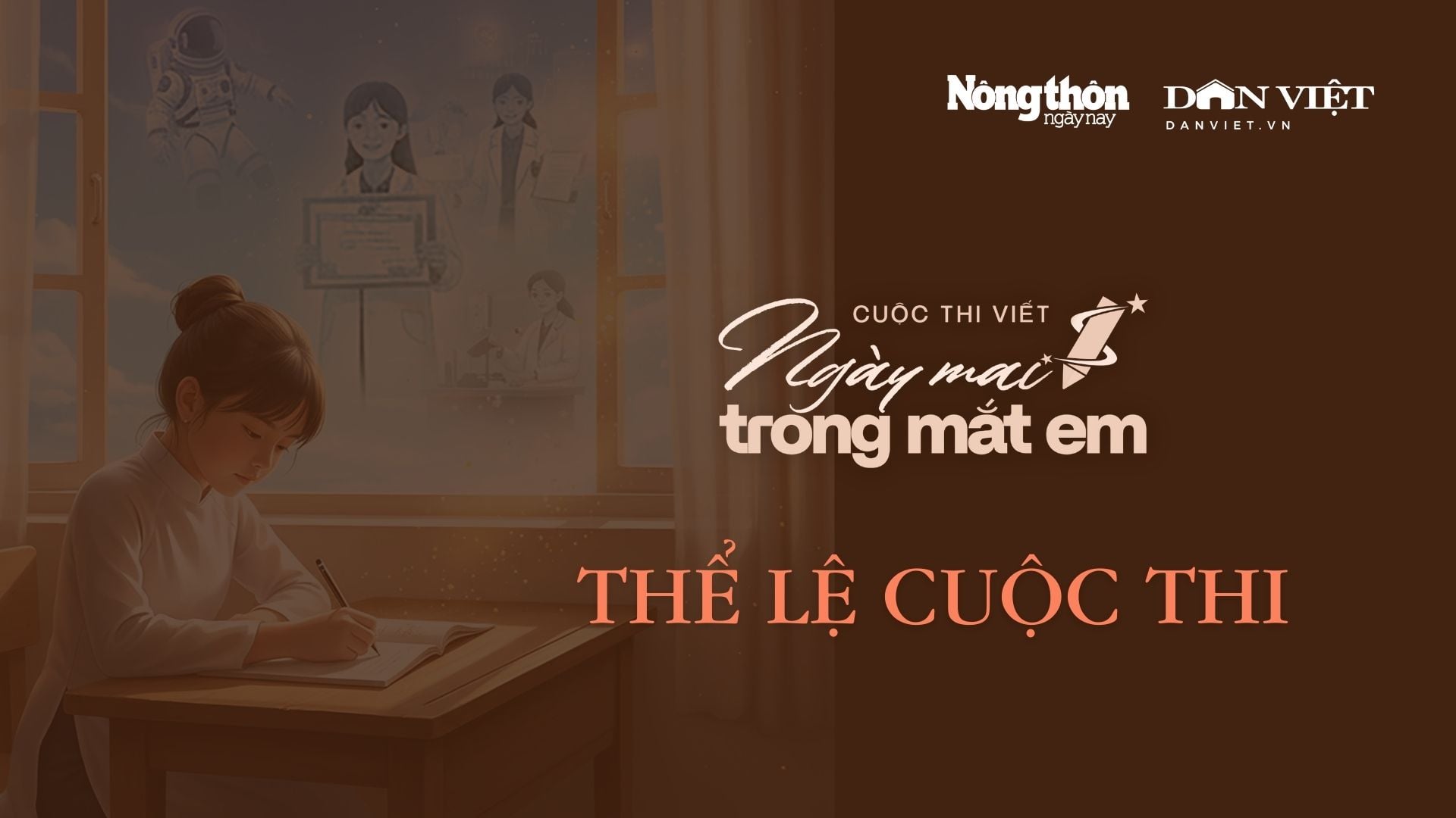 Thể lệ cuộc thi viết “Ngày mai trong mắt em”
