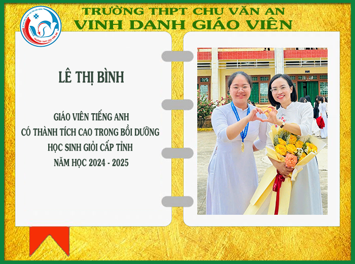 Vinh danh Quý thầy cô giáo có thành tích cao trong hoạt động Bồi dưỡng học sinh giỏi năm học 2024 – 2025
