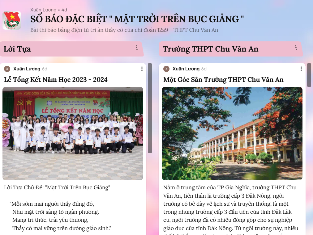 Số báo đặc biệt Chào mừng 42 năm ngày Nhà giáo Việt Nam
