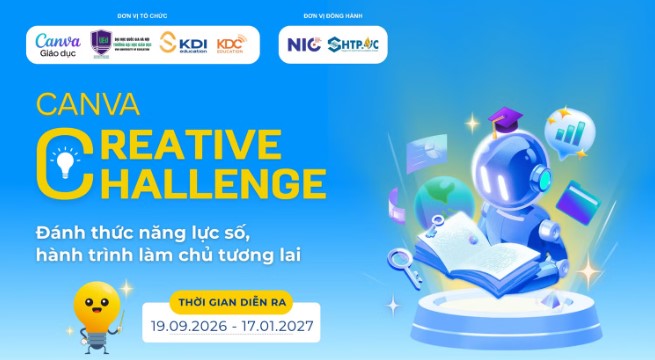 Cuộc thi Canva Creative Challenge năm học  2026 – 2027