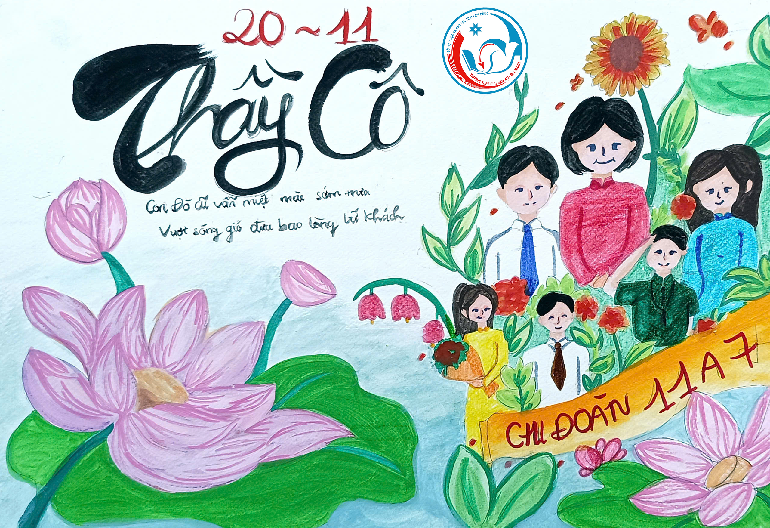 “Nét cọ tri ân – Sắc màu tháng 11”