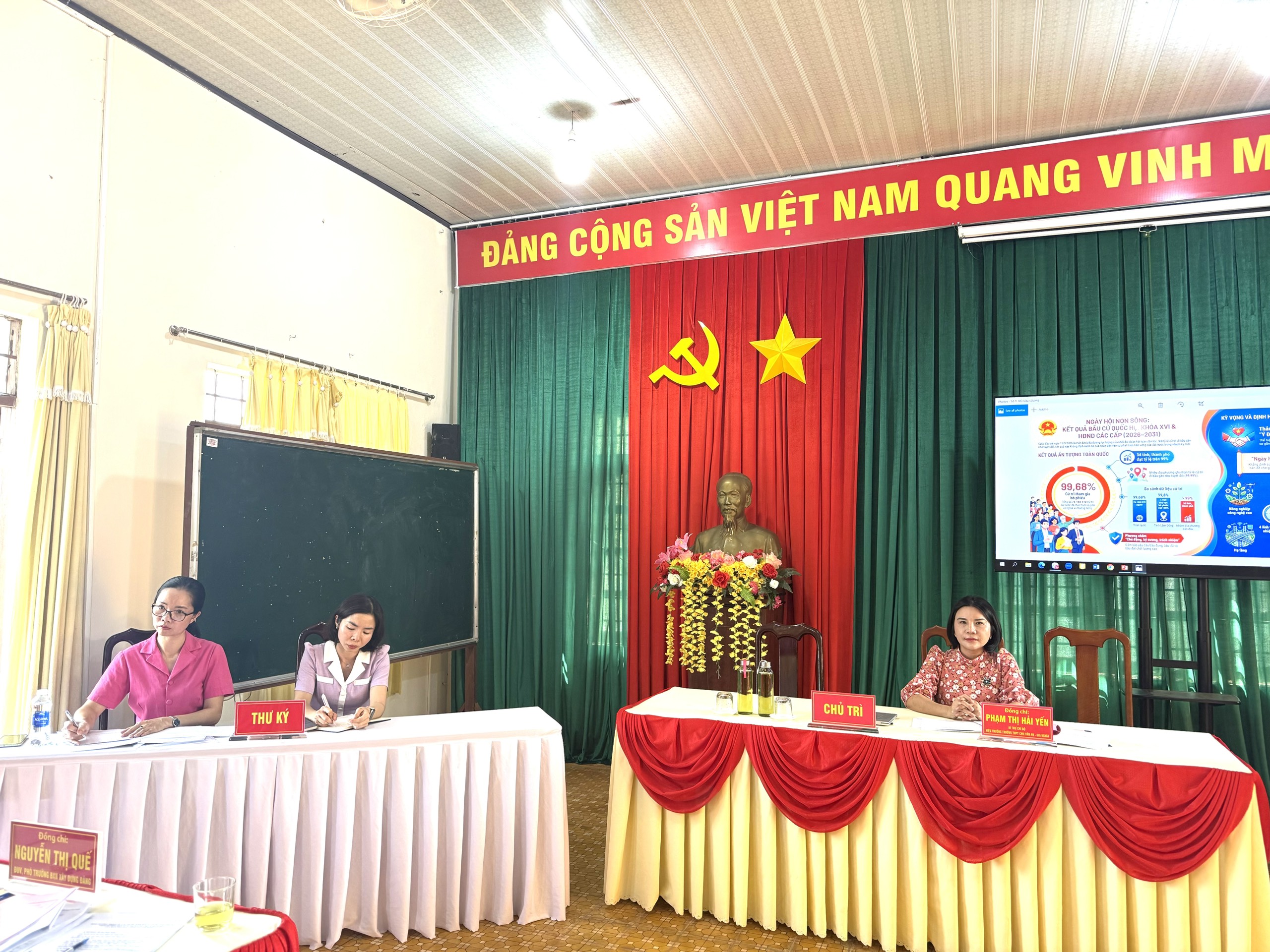 CHI BỘ TRƯỜNG THPT CHU VĂN AN – GIA NGHĨA NÂNG CAO CHẤT LƯỢNG SINH HOẠT CHI BỘ – ĐỘNG LỰC HOÀN THÀNH NHIỆM VỤ THÁNG 4 NĂM 2026